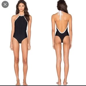 NEW Issa de' mar brown halter one piece